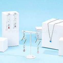 Цинк подвески Rhinestone сплава&nbsp;ALRI-PH0001-17-RS