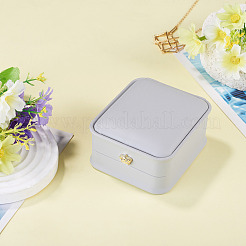 Scatole regalo ciondolo collana in pelle pu&nbsp;LBOX-TADJ0001-01A