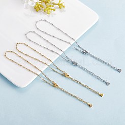 10 ensemble de chaînes de cheville en acier inoxydable 304&nbsp;sgAJEW-SZ0001-70