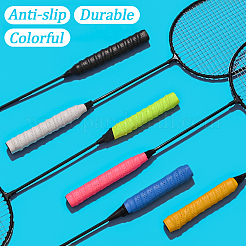 8 шт. 8 цвета полиуретановая кожа противоскользящая лента для захвата ракетки для бадминтона и тенниса&nbsp;DIY-SP0005-46