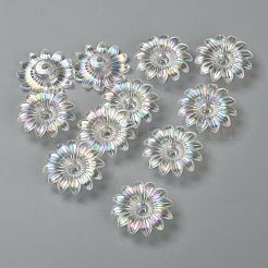 Прозрачные акриловые бусины&nbsp;TACR-R14-9