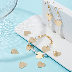 24 шт. латунные соединительные подвески&nbsp;KK-BC0010-87