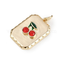 Латунь эмаль подвески&nbsp;KK-L246-02G