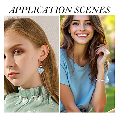 10шт УФ-покрытие непрозрачные акриловые бусины&nbsp;OACR-TA0004-07