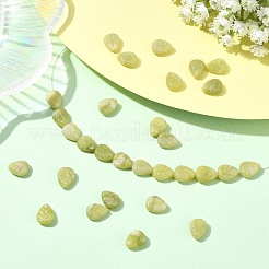 30 pieza de cuentas talladas de jade chino natural&nbsp;G-CJ0001-85