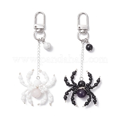 2 шт. подвеска из натурального аметиста HJEW-TA00391