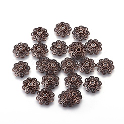 Тибетском стиле сплав шарик крышки&nbsp;X-TIBEB-00955-R-NR