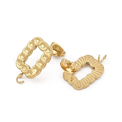 Фурнитура для сережек-гвоздиков из нержавеющей стали 304&nbsp;LS-STAS-D366-12G