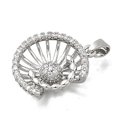 Латунные микро проложить кубического циркония подвески&nbsp;KK-P336-26P