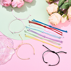 Изготовление браслетов из нейлоновой нити 10шт.&nbsp;BJEW-YW00010