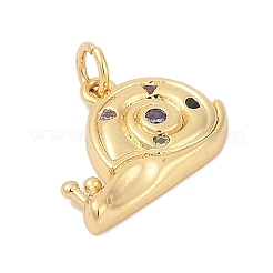 Латунные микро проложить кубического циркония подвески&nbsp;KK-U058-39G