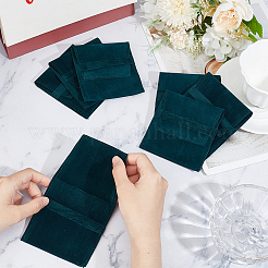 Бархатные мешочки с клапаном для украшений ABAG-WH0038-43D