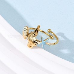 Кольца-манжеты из нержавеющей стали 304&nbsp;RJEW-D329-01A-G