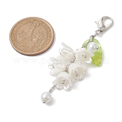 Акриловые подвесные украшения HJEW-JM01780-03