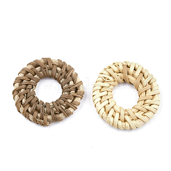 Anelli di maglia intrecciati a mano canna / rattan&nbsp;WOVE-T005-07A