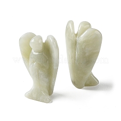 Figurines d'anges sculptées en jade xiuyan naturel&nbsp;GG-CBA9C2C-A02