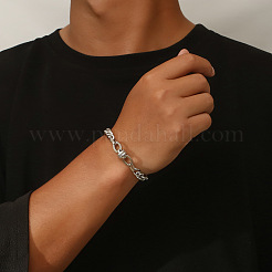 Gliederarmbänder aus 304 Edelstahl&nbsp;WG6E6B6-01