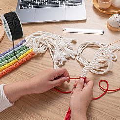 4 рулон 4-х цветная плетеная нейлоновая нить OCOR-AN0001-05