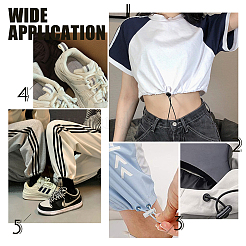 75 шт. 15-цветный пластиковый пружинный шнур стопорный цилиндр замка&nbsp;FIND-PH0001-62