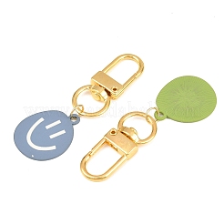 20 шт. подвеска в виде улыбающегося лица из сплава&nbsp;HJEW-HY00152