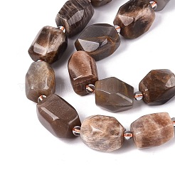 Natürliche sunstone Perlen Stränge&nbsp;G-N362-07A-05