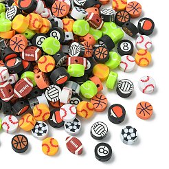 200 Stück handgefertigte Fimo-Perlen&nbsp;CLAY-CJ0001-79
