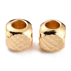 Perle di ottone placcato di lunga durata&nbsp;KK-O133-005G