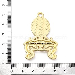 Подвески из стеклянного зеркала FIND-Z073-03G