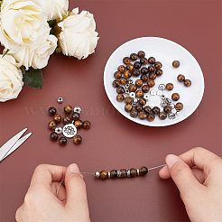 Kit fai da te per realizzare braccialetti buddisti in stile wrap&nbsp;DIY-SC0014-30D