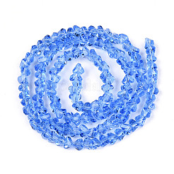 Прозрачные стеклянные бусины&nbsp;GLAA-N018-4mm-11