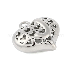 Полые латунные подвески на день святого валентина&nbsp;KK-M289-03J-P