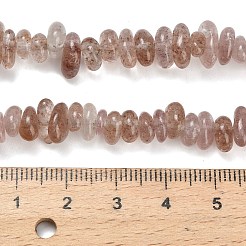 Природного кварца клубники нитей бисера G-D346-01A