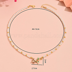 Ожерелья с подвесками из латуни и эмалью UR3689-2