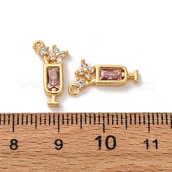 Латунные микро проложить кубического циркония подвески&nbsp;X1-KK-K382-28G-02