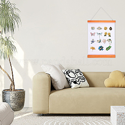 Настенная брошь в рулонах для демонстрации ювелирных изделий ODIS-WH0001-61