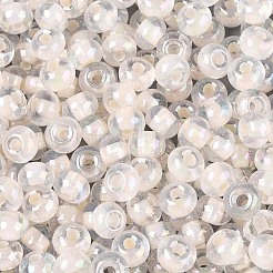 Fgb Innenfarben transparente Glasperlen&nbsp;SEED-T009-01K