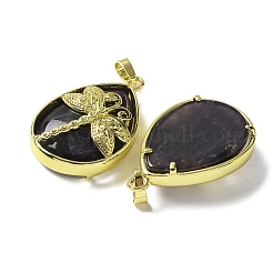 Подвески из натурального аметиста &nbsp;G-G900-01G-06