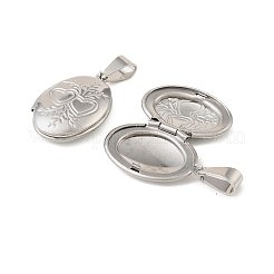 Подвески-медальоны из нержавеющей стали 316&nbsp;STAS-K321-04P