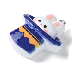 Подвески из непрозрачной смолы цирк RESI-S019-01E