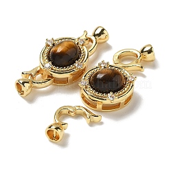 Застежки-молнии с микропаве из прозрачных кубических цирконий KK-R210-29G