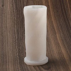 DIYキャンドルシリコンモールド  キャンドル作り用  柱  ホワイト  12.7x5.3cm  内径：4.3のCM&nbsp;SIMO-C014-02F