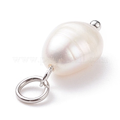 Подвески из натурального культивированного пресноводного жемчуга класса b X-PALLOY-JF01497-02