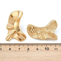 Серьги-гвоздики из нержавеющей стали 304 EJEW-K268-77G