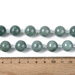 Естественный жадеит бисер пряди&nbsp;G-N353-07E-01