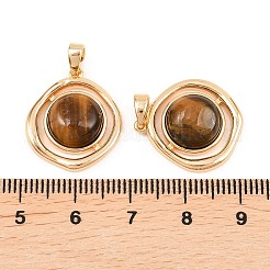 Природных тигровый глаз подвески&nbsp;KK-H538-22B-G