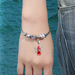1 sachet de pendentifs en acrylique et alliage&nbsp;HJEW-BM0001-84