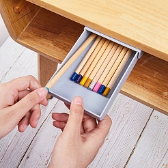 Rangement sous le bureau en plastique&nbsp;AJEW-SZ0001-15A