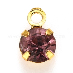 Стеклянные украшения из горного хрусталя RB-6.5x4x3.5-G