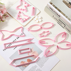 3 набор из 3-х видов пластиковых форм для выпечки печенья из полипропилена DIY-SC0031-04A