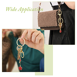 Брелок из эмали из сплава 6 шт.&nbsp;KEYC-FH00065